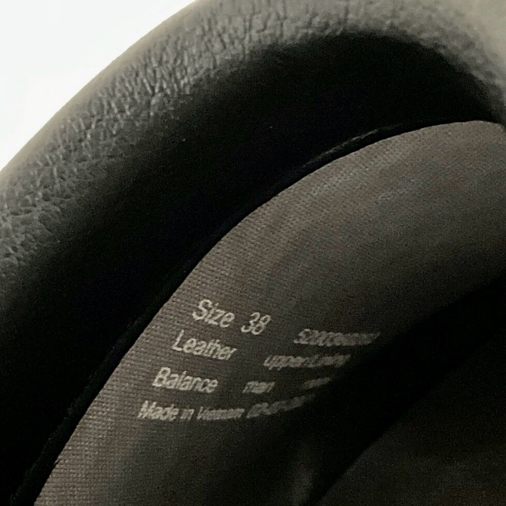 Dansko Black Embossed Leather Slip-On Clog Mule - Picture 8 of 8